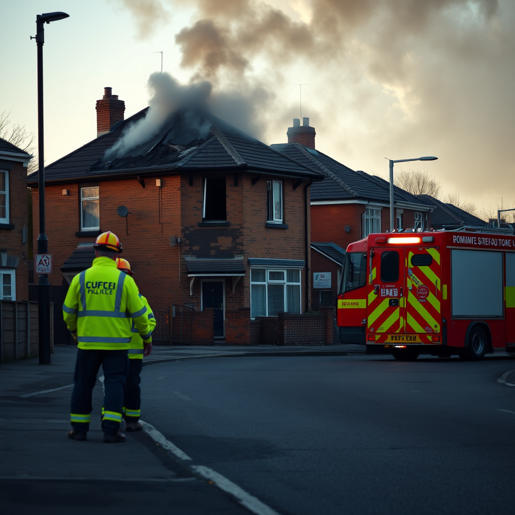 House fire in Coventry as people urged to 'avoid area'